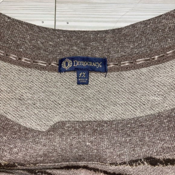 Democracy tiger print stripe top - Picture 3 of 11